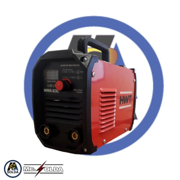 SOLDADORA HWT 200AMP MMA 110/220V
