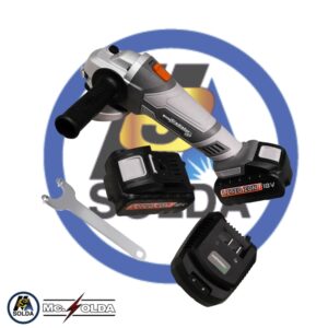 AMOLADORA INALABRICA GLADIADOR 18V-2PILA- 1 CARGADOR