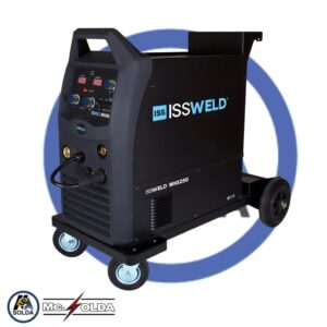SOLDADORA ISSWELD351-MULTIPROCESO SMAW-GTAW-GMAW-SPOOGON 220V