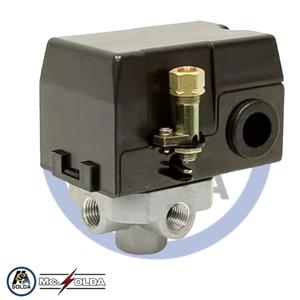 AUTOMATICO INDUSTRIAL 250LT -115PSI -3 SALIDAS
