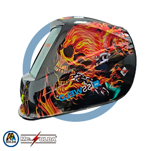CARETA PANORAMICA CRANEO DE FUEGO PROFESIONAL
