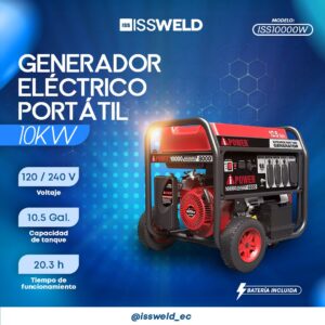 GENERADOR IND-ISS-10000KVA-110/220V -GASOLINA